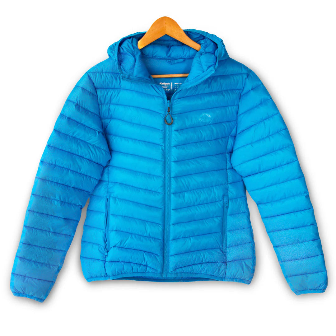 JAQUETA PUFFER PATAGONIA SINTETICA FEMININA CIANO
