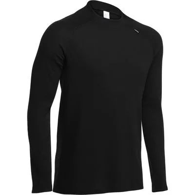 BLUSA SEGUNDA PELE MASCULINA TERMICA SIMPLE WARM INVERNO 100 PRETA