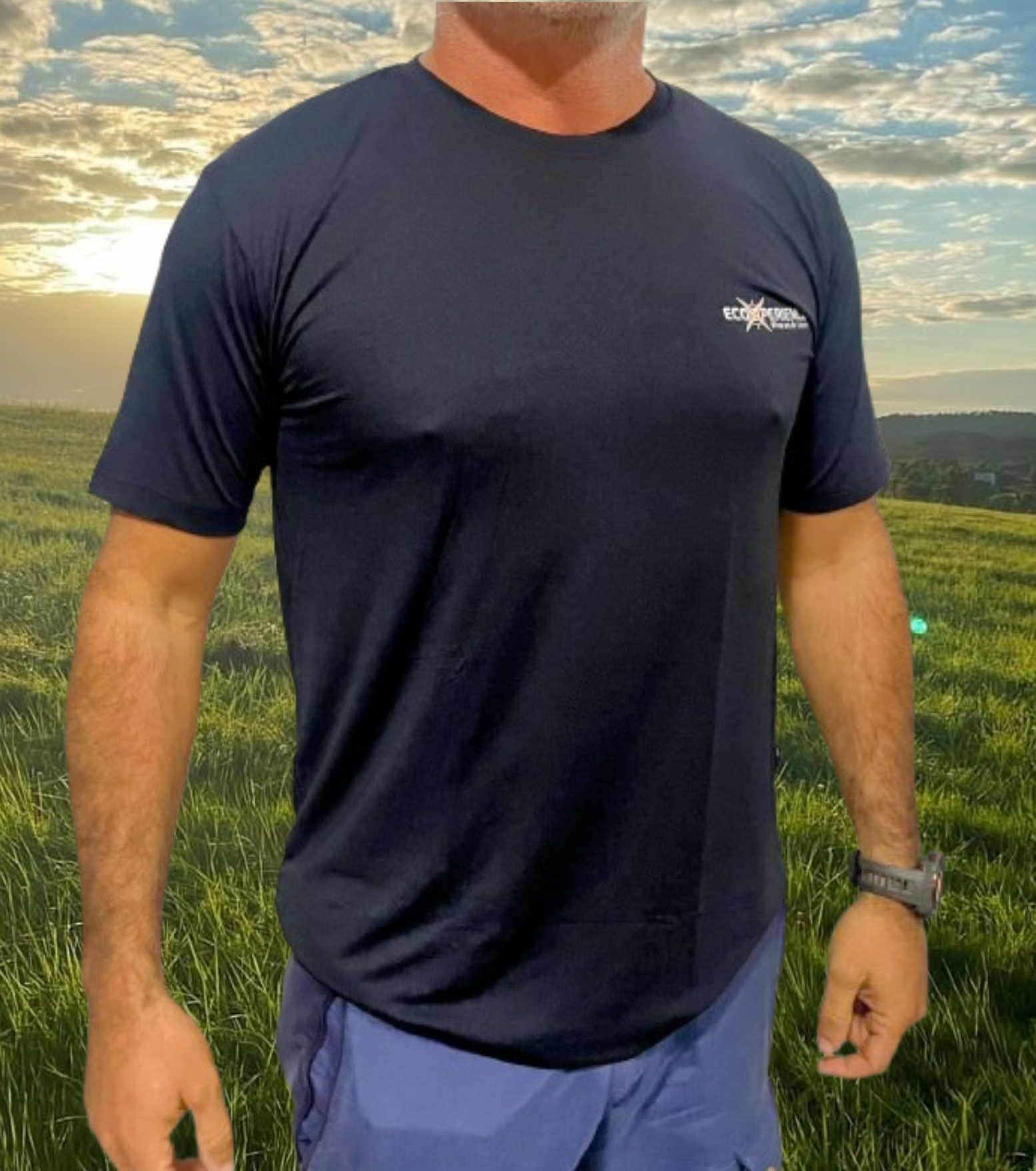 Camiseta Manga Curta Ecoxperience Preto Masculina