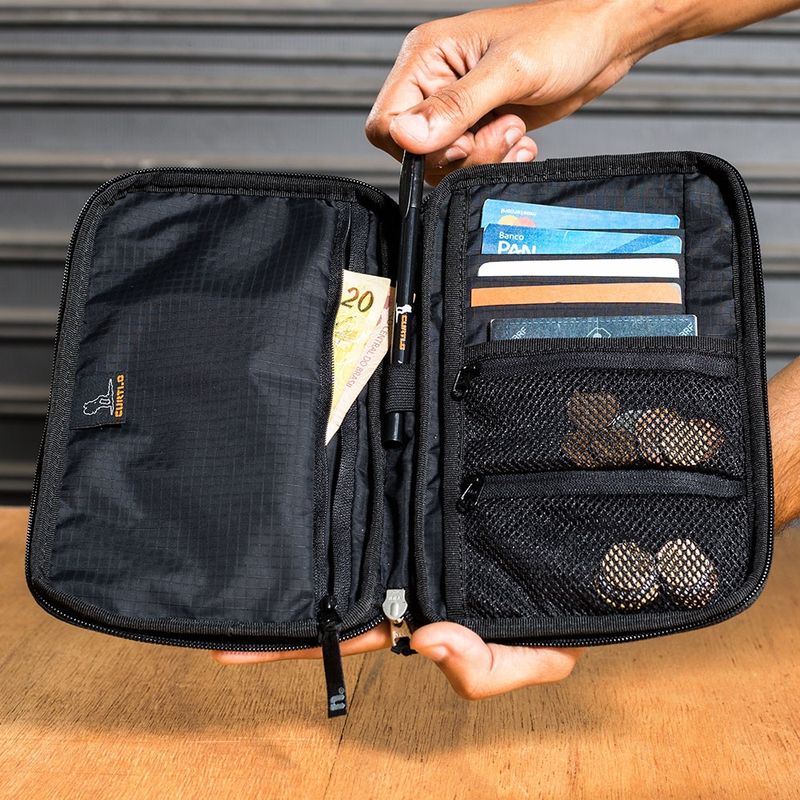 CARTEIRA TRIP WALLET PRETO