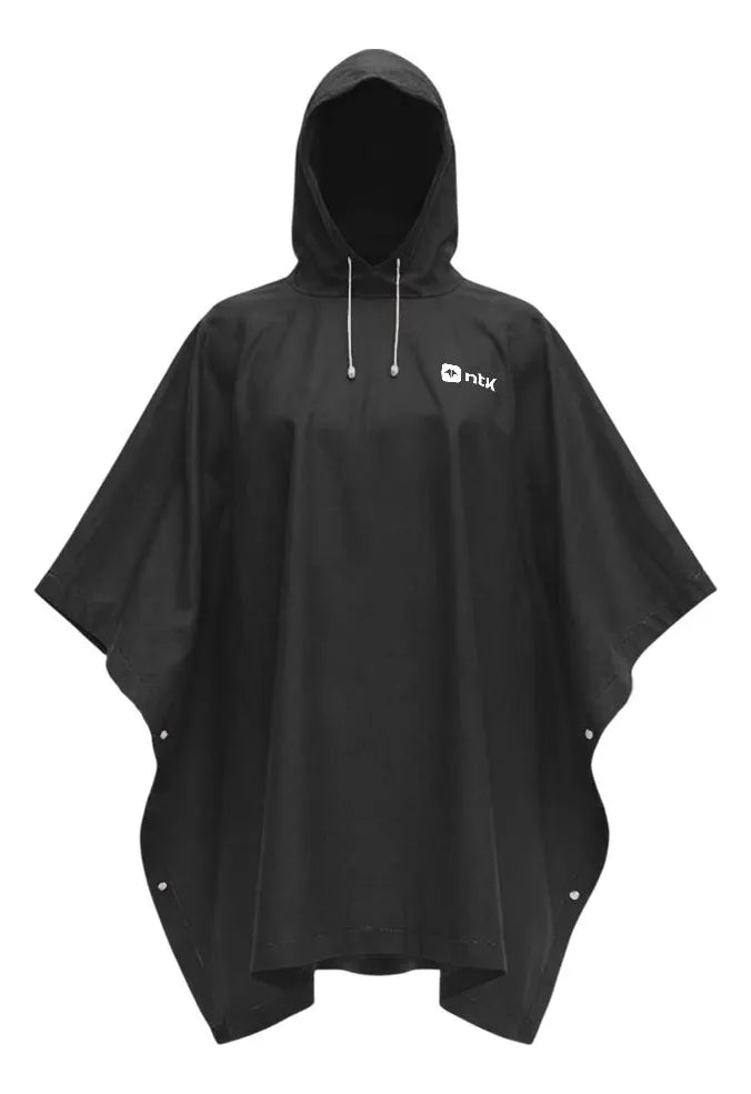 PONCHO COMPACTO PRETO NTK
