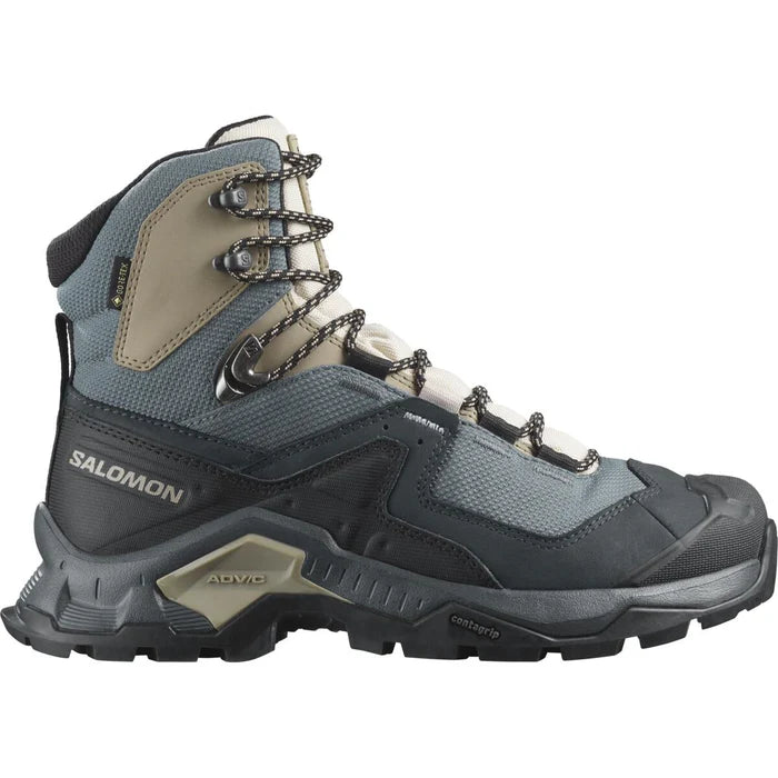 BOTA QUEST ELEMENT GTX FEMININA PRETO/MUSGO/CINZA