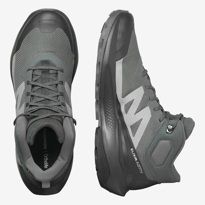 BOTA ELIXIR ACTIV MID GTX MASCULINA CHUMBO/CINZA