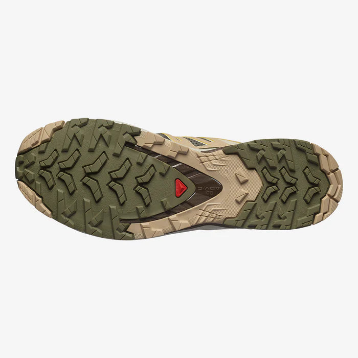 TENIS XA PRO 3D V9 MASCULINO VERDE/CINZA/MARROM