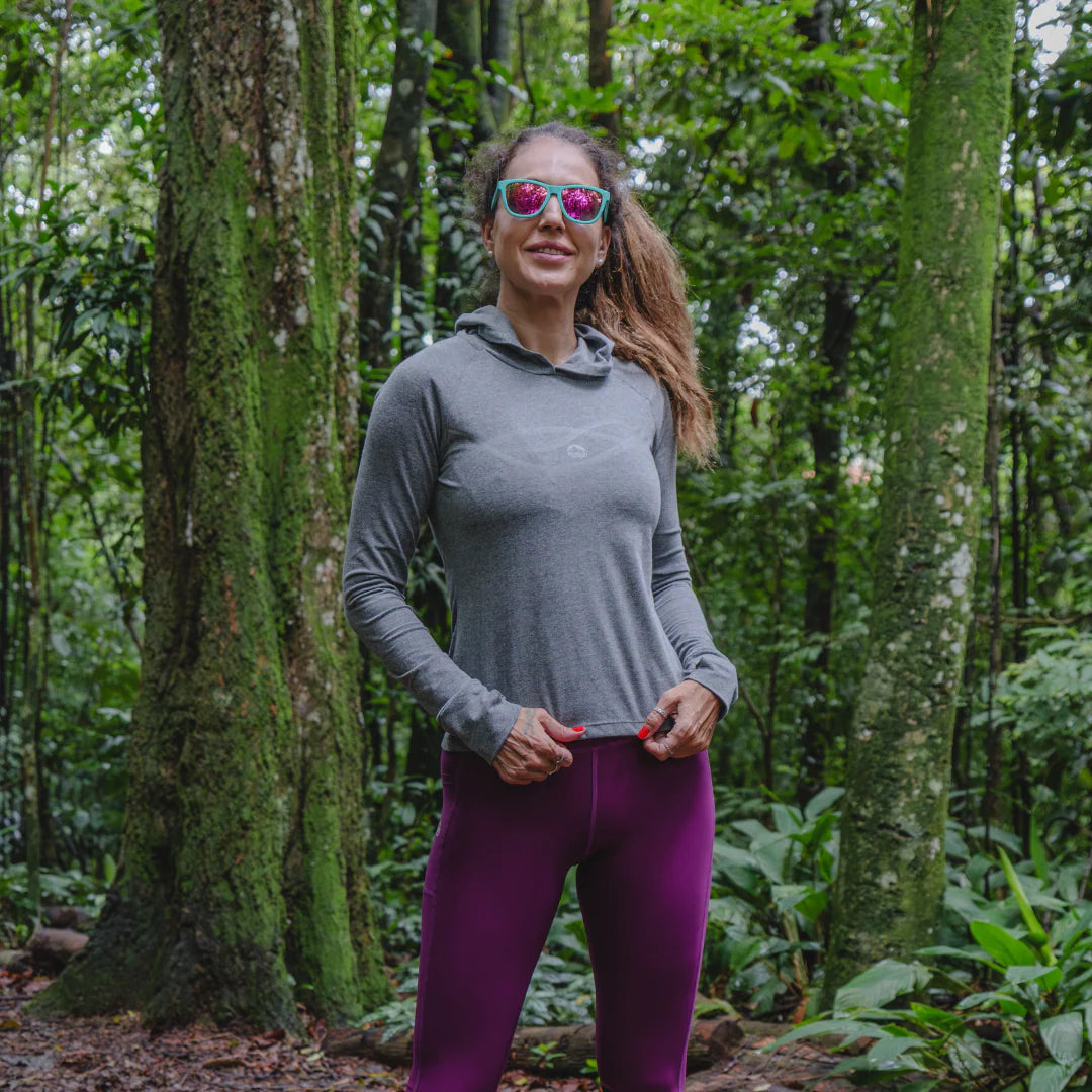 CAMISETA HOODIE WMN'S FEMININO CINZA