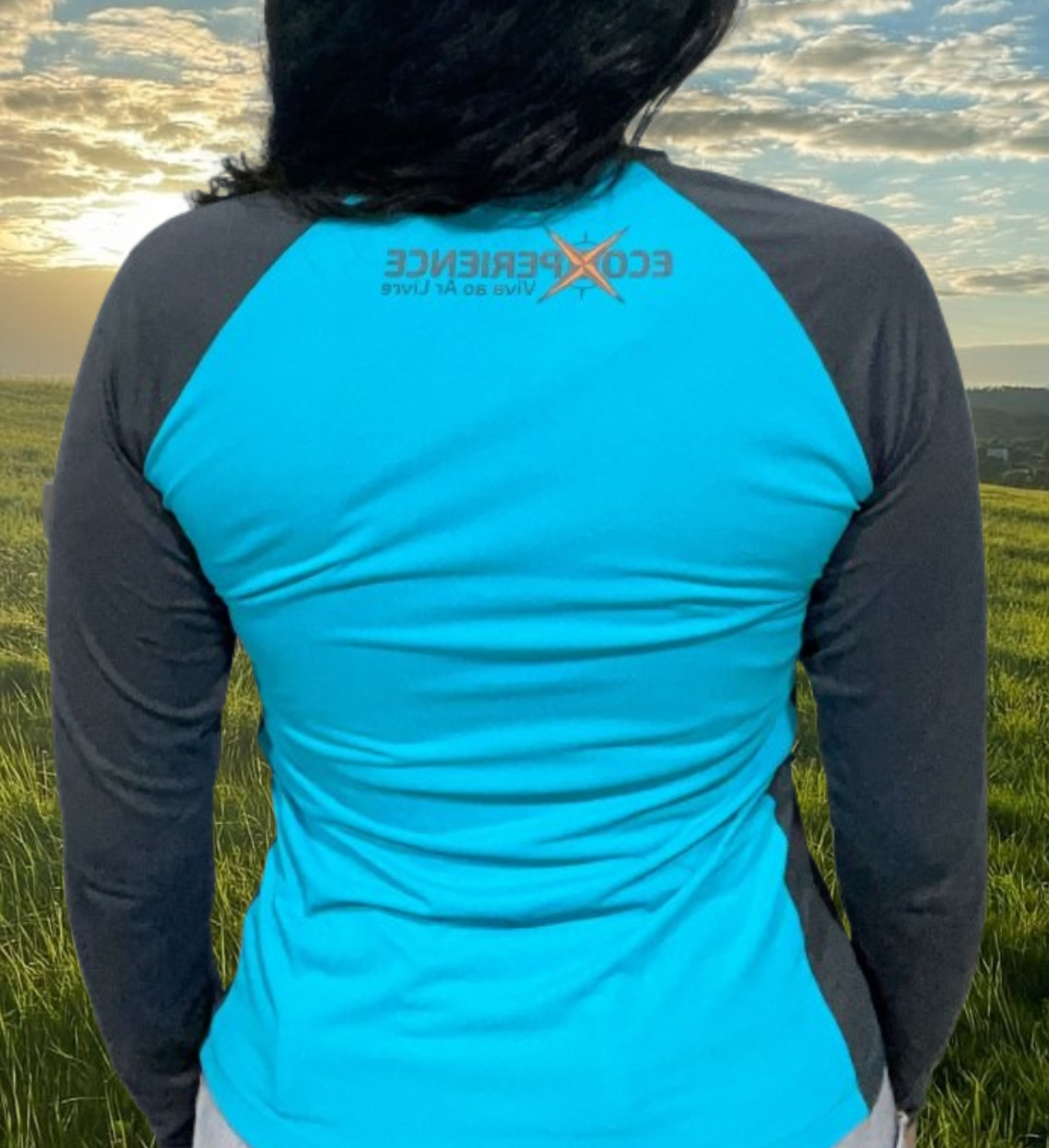 CAMISETA RAGLAN MANGA LONGA MONTE RORAIMA FEMININA