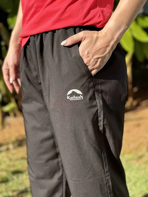 CALÇA CORTA VENTO ELASTIC FEMININO PRETO