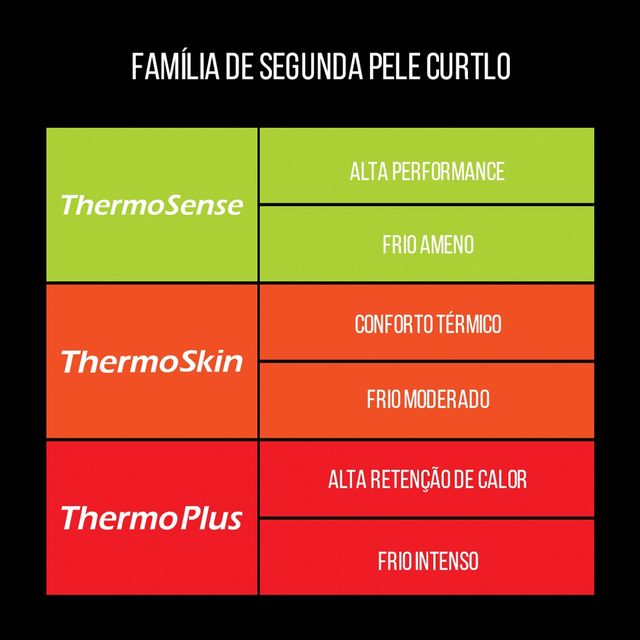 BLUSA THERMO PLUS MASCULINA PRETO