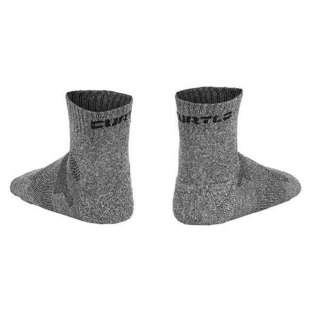 MEIA DUO MESCLA/PRETO