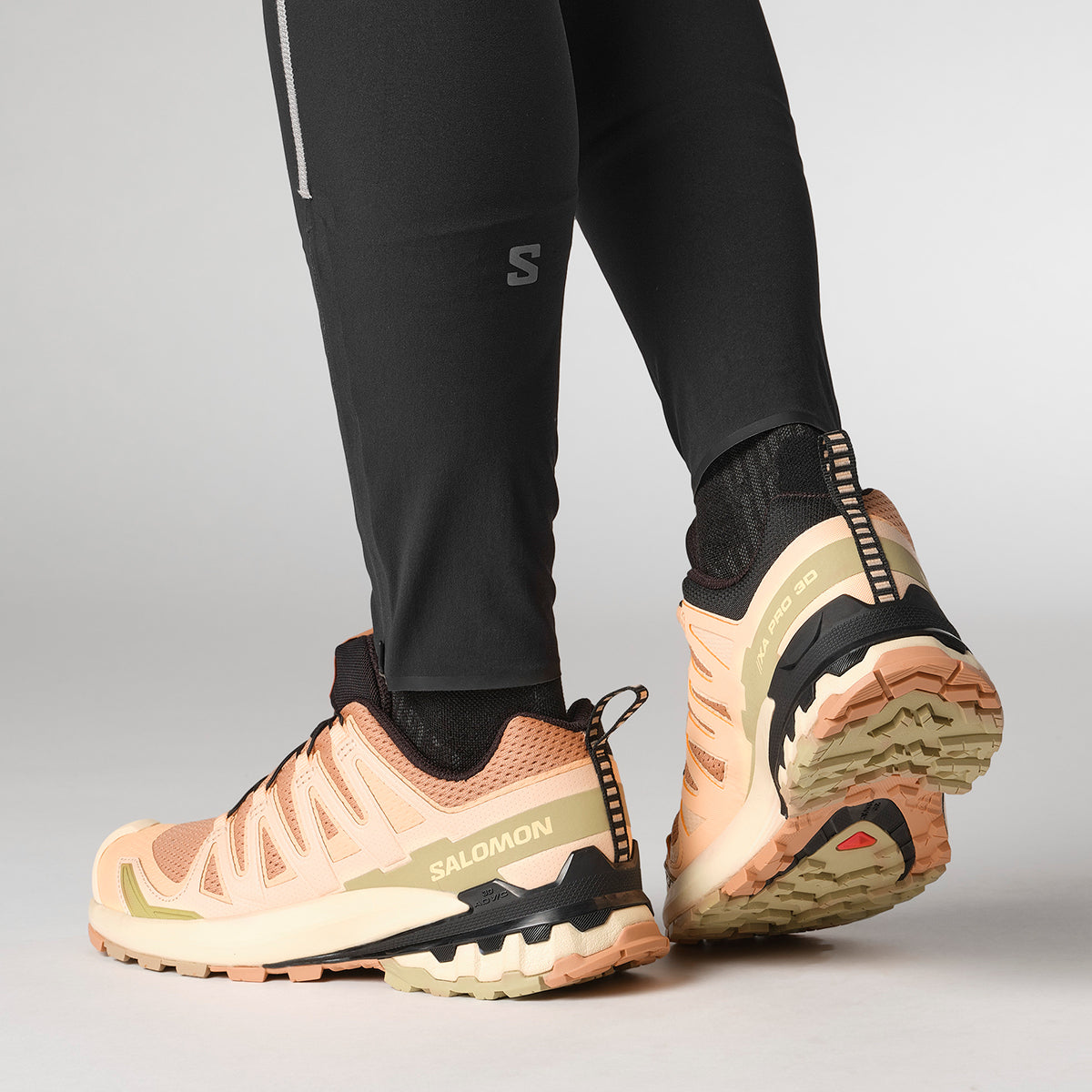 TENIS XA PRO 3D V9 FEMININO ROSA/PRETO