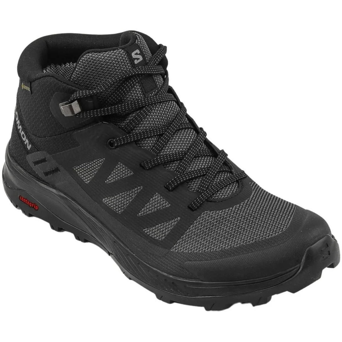 BOTA OUTRISE MID GTX MASCULINA PRETO/CINZA