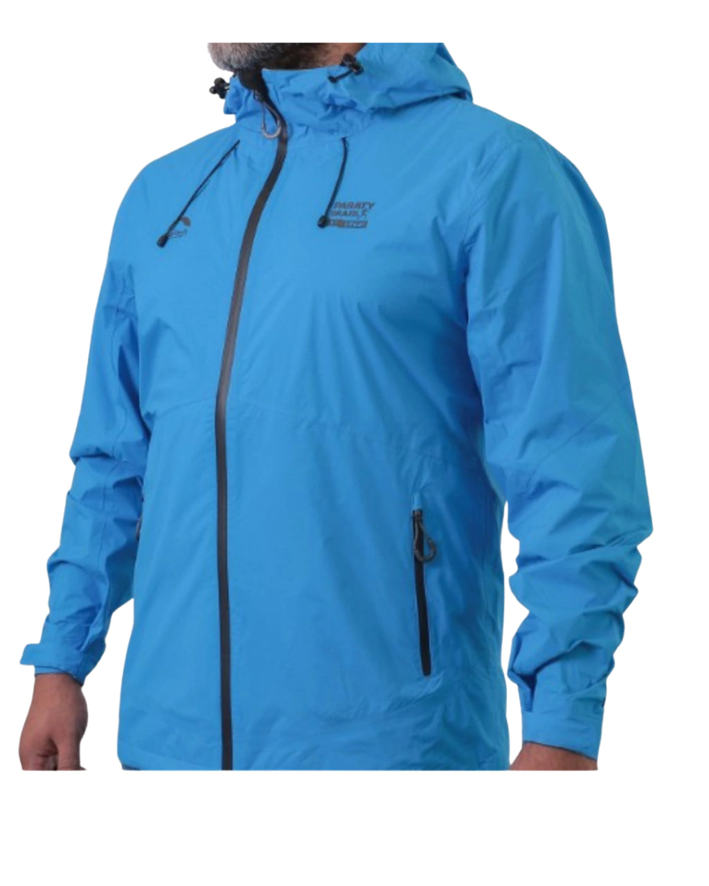 JAQUETA ANORAK IMPERMEÁVEL ANDES X-LITE MASCULINO AZUL CIANO UTMB