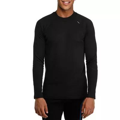 BLUSA SEGUNDA PELE MASCULINA TERMICA SIMPLE WARM INVERNO 100 PRETA