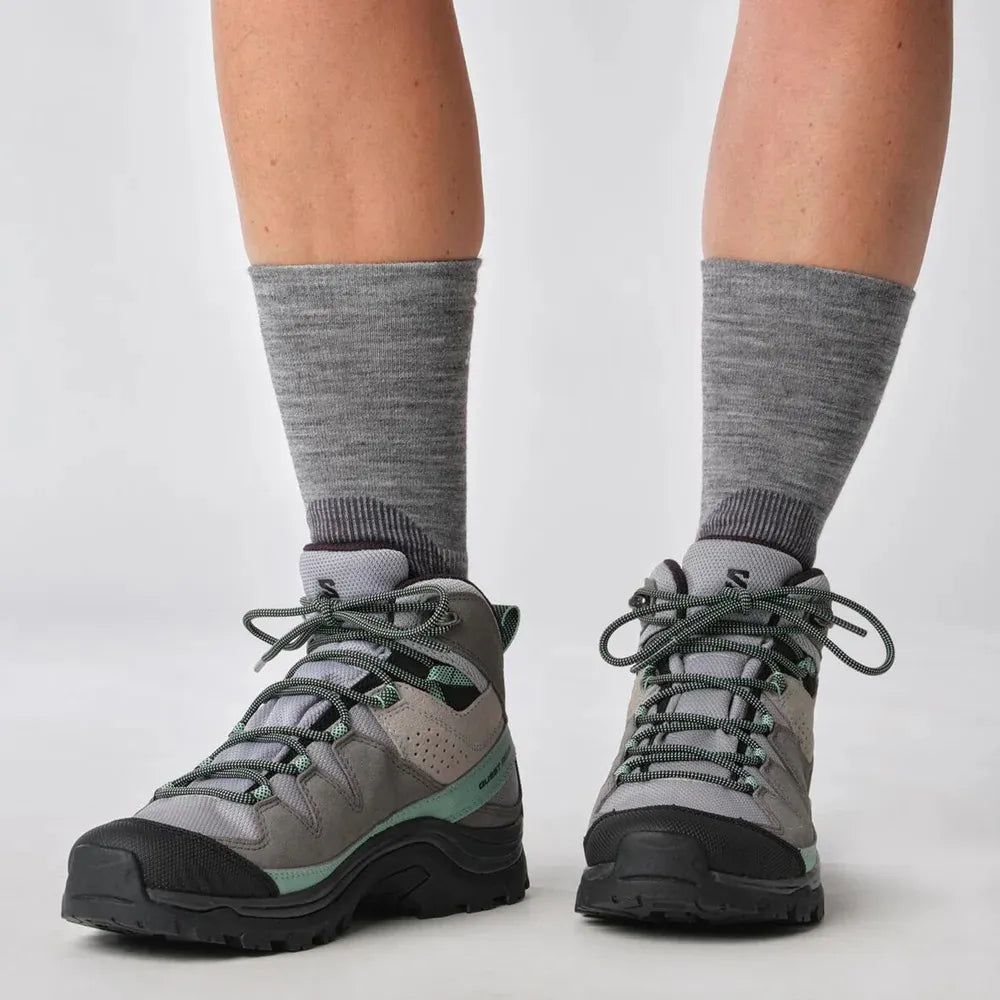 BOTA QUEST ROVE GTX FEMININA VERDE/CINZA