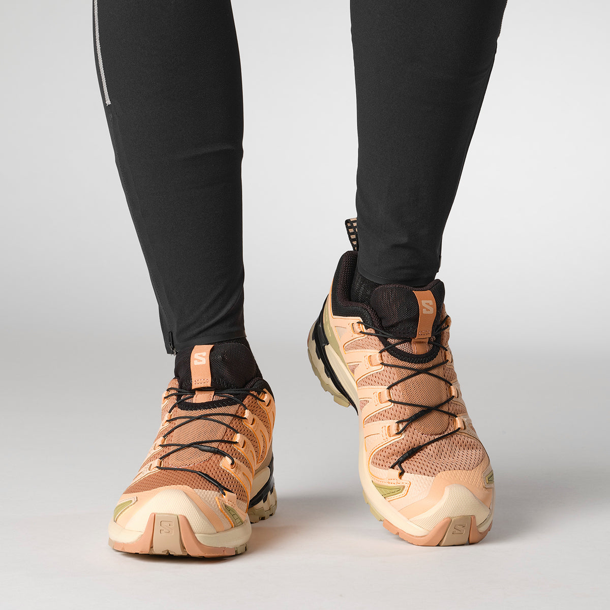 TENIS XA PRO 3D V9 FEMININO ROSA/PRETO