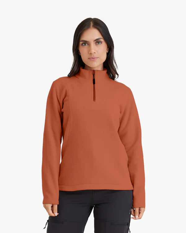 Blusão Fleece Galapagos Makalu 2.0 Feminino Terracota
