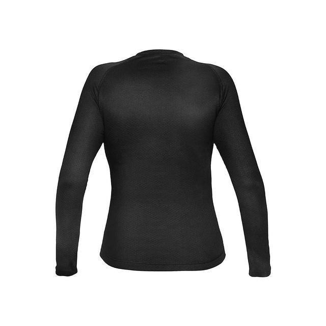 T-SHIRT THERMO SKIN ML FEMININA PRETO