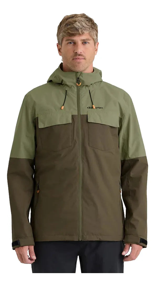 Jaqueta Impermeável Galapagos Darwin Heat Masculino Verde