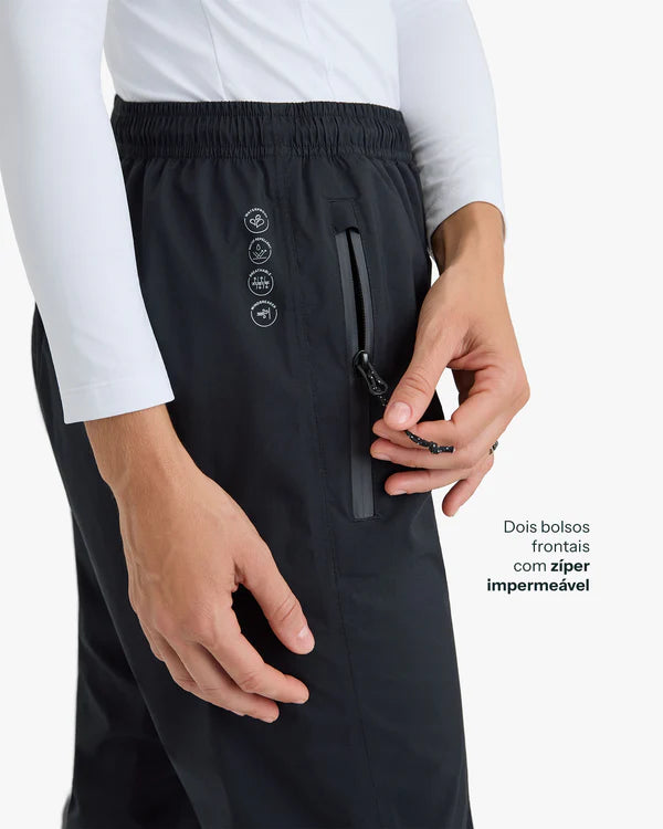 CALÇA IMPERMEÁVEL GALAPAGOS DARWIN STORM FEM PRETA