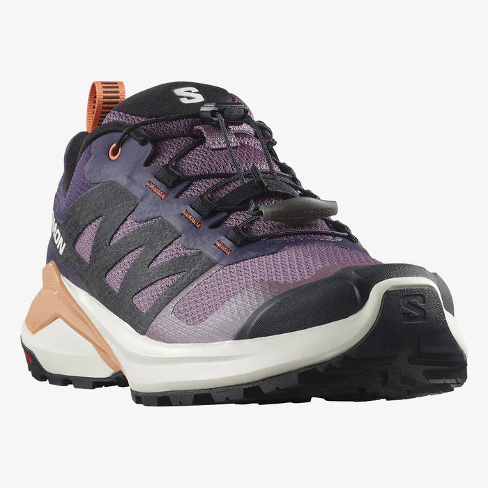 TENIS X-ADVENTURE FEMININO ROXO/BEGE/BRANCO