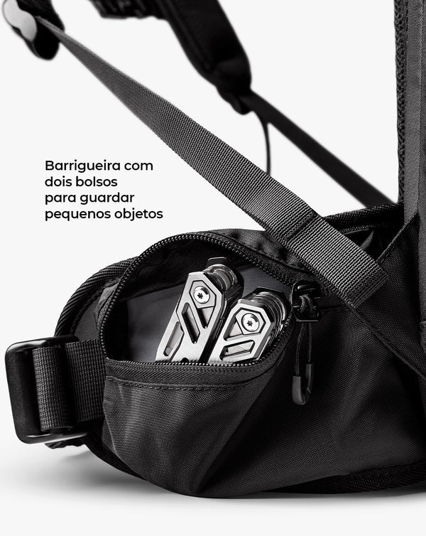 Mochila Ataque Galapagos Vórtex Preto 35 L