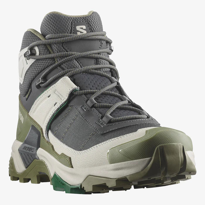 BOTA X ULTRA 5 MID GTX MASCULINA VERDE/CINZA/Pt