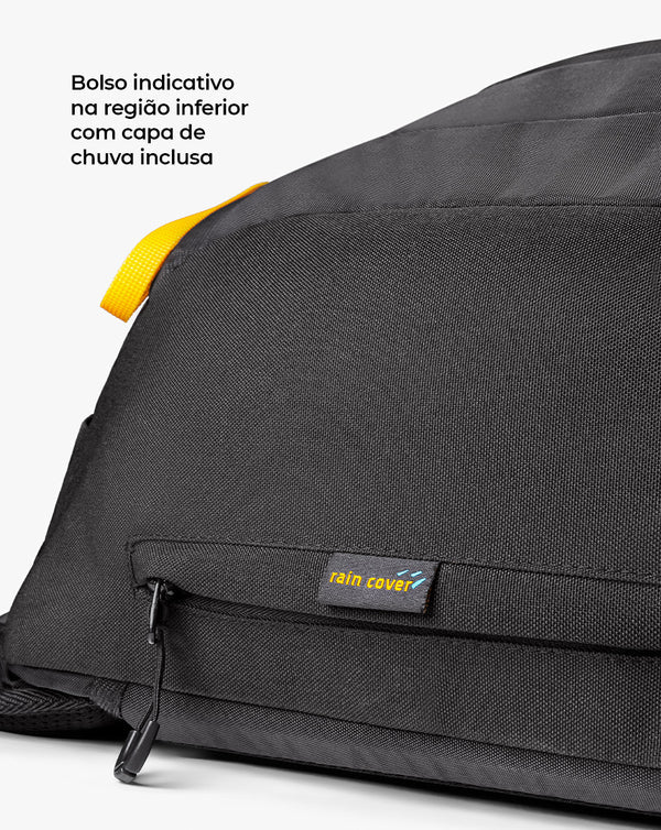 Mochila Ataque Galapagos Vórtex Preto 35 L