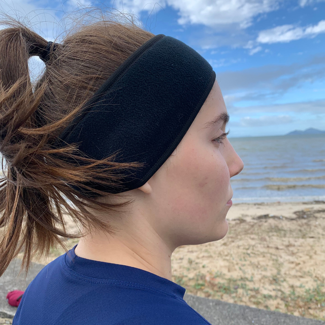 HEAD BAND THERMO FLEECE PRETO