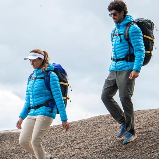 JAQUETA PUFFER PATAGONIA SINTETICA MASCULINO CIANO