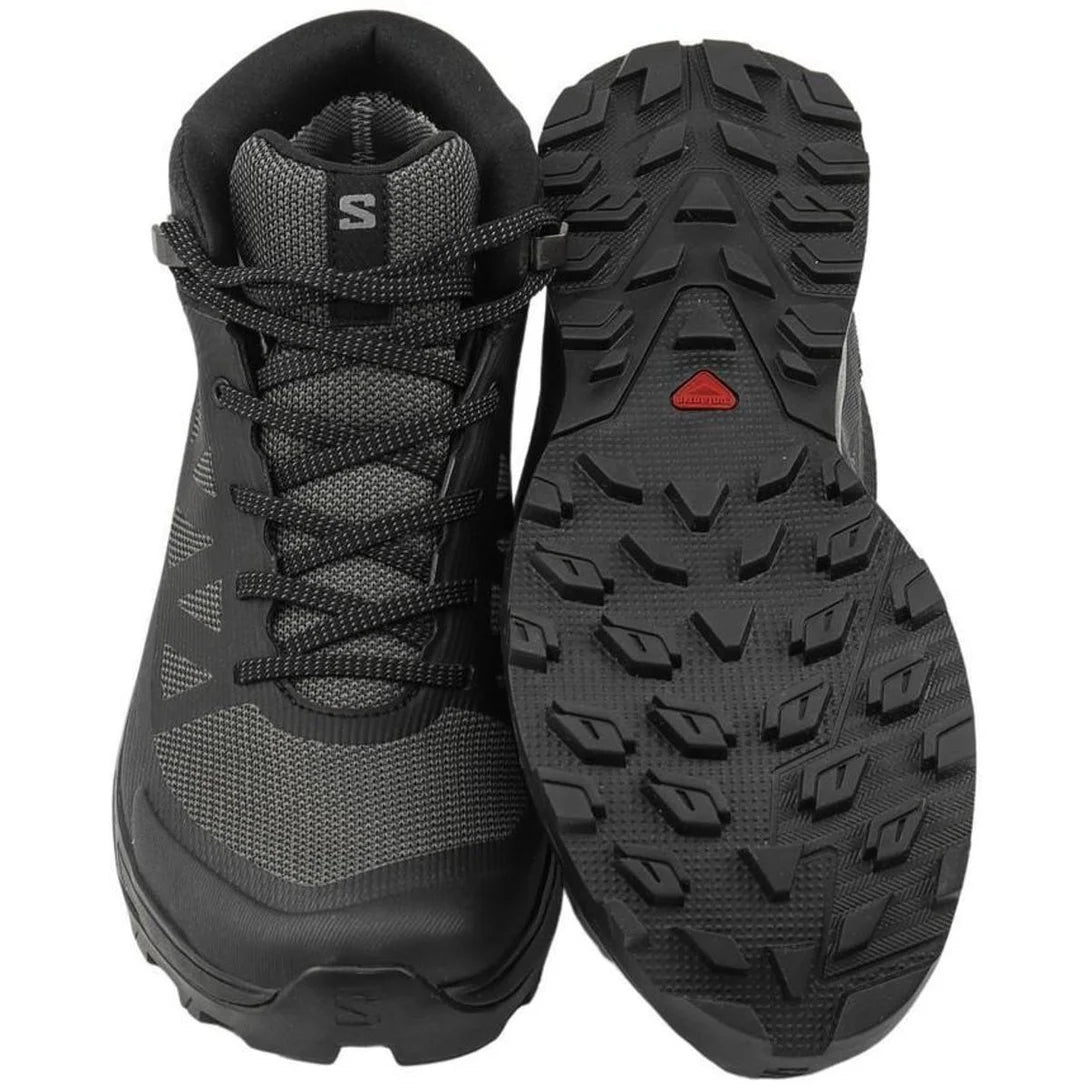 BOTA OUTRISE MID GTX MASCULINA PRETO/CINZA