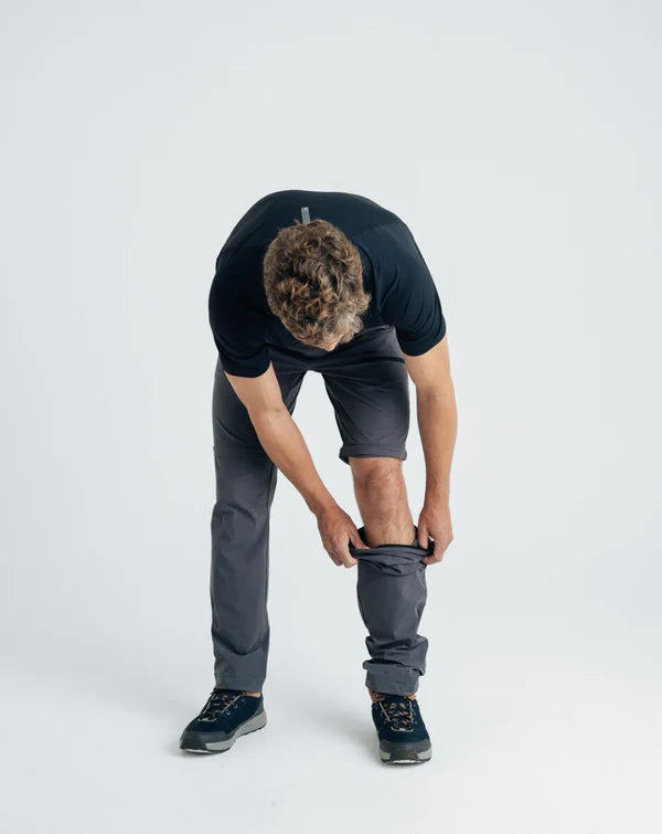 Calça Conversível Galapagos Atlas Masculino Cinza