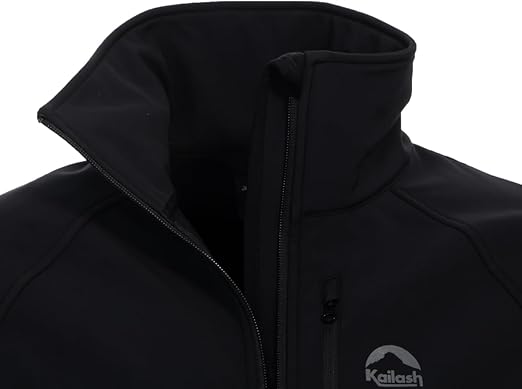 JAQUETA SOFTSHELL BARILOCHE MASCULINO PRETO