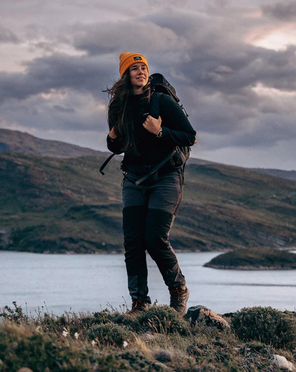Calça Técnica Galapagos Hiker Feminina Preto com Chumbo