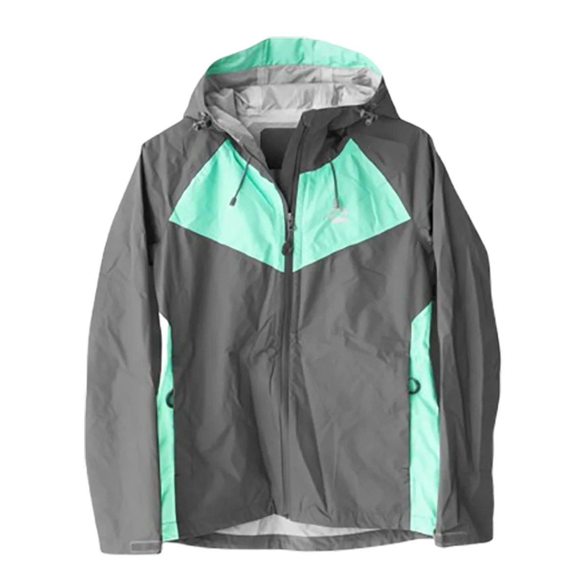 JAQUETA ANORAK IMPERMEAVEL ANDES FEMININO CHUMBO/AZUL TIFFANY