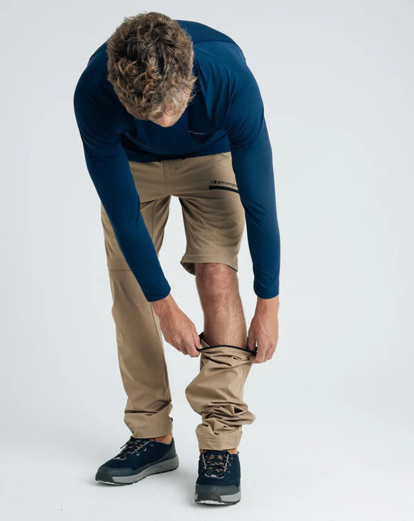 Calça Conversível Galapagos Atlas Masculino Caqui