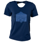 CAMISETA RUNNING PRO WMNS KAILASH FEMININO AZUL MARINHO