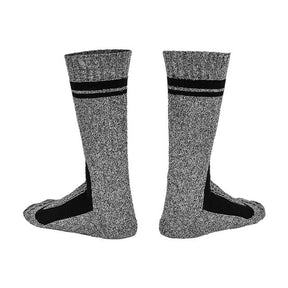 MEIA TRAIL MESCLA/PRETO