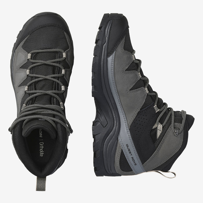 BOTA QUEST ROVE GTX FEMININA PRETO/CINZA