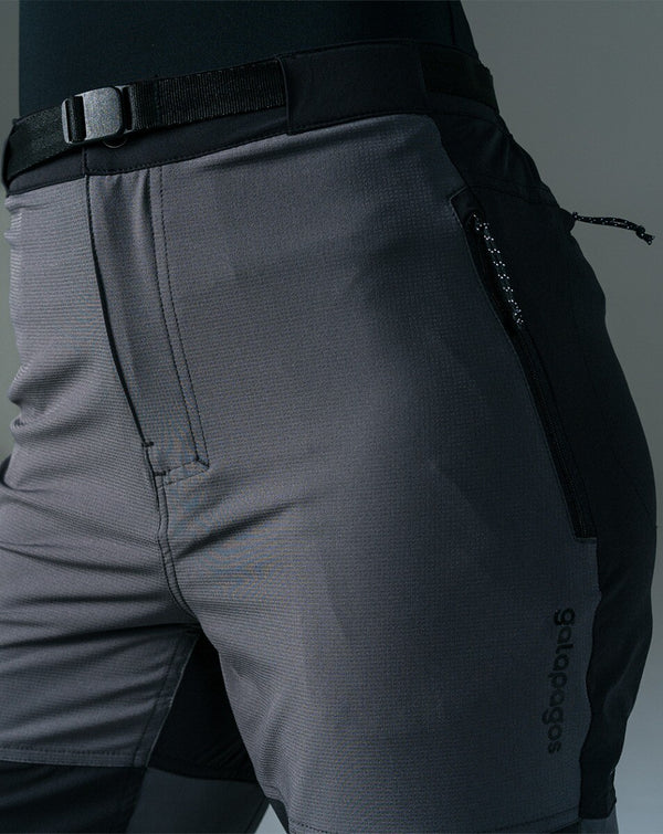Calça Técnica Galapagos Hiker Feminina Preto com Chumbo