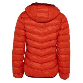 JAQUETA PUFFER DOUBLE PATAGONIA SINTETICA FEMININA VERMELHO LARANJA ESCURO