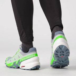 TENIS SPEEDCROSS 6 FEMININO CINZA/BRANCO/VERDE