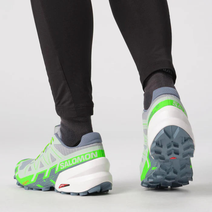 TENIS SPEEDCROSS 6 FEMININO CINZA/BRANCO/VERDE