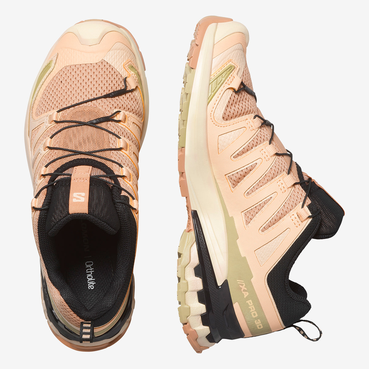 TENIS XA PRO 3D V9 FEMININO ROSA/PRETO