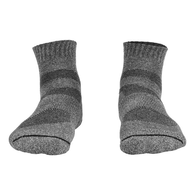 MEIA DUO MESCLA/PRETO