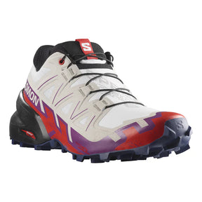 TENIS SPEEDCROSS 6 FEMININO CINZA/VERMELHO/ROXO