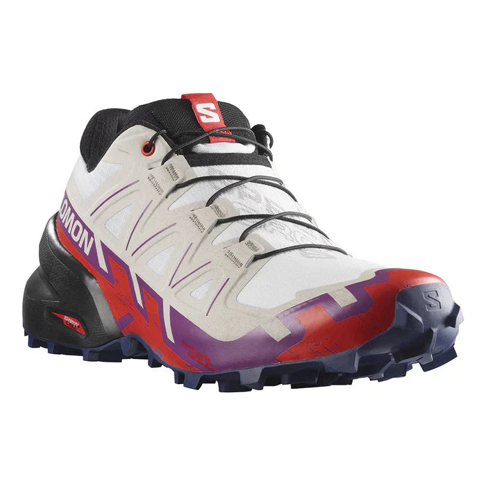 TENIS SPEEDCROSS 6 FEMININO CINZA/VERMELHO/ROXO