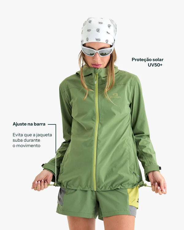 JAQUETA IMPERMEÁVEL GALAPAGOS DARWIN LIGHT FREEZE FEMININO