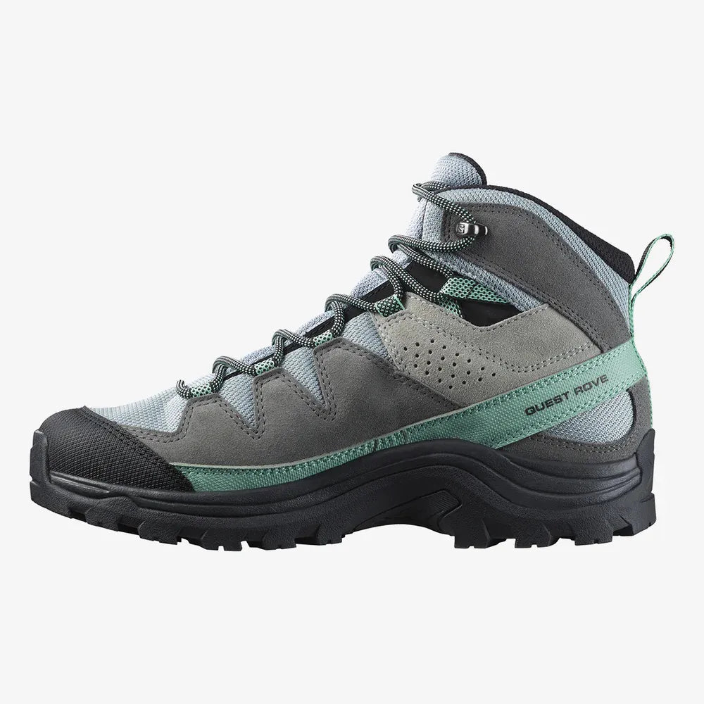 BOTA QUEST ROVE GTX FEMININA VERDE/CINZA