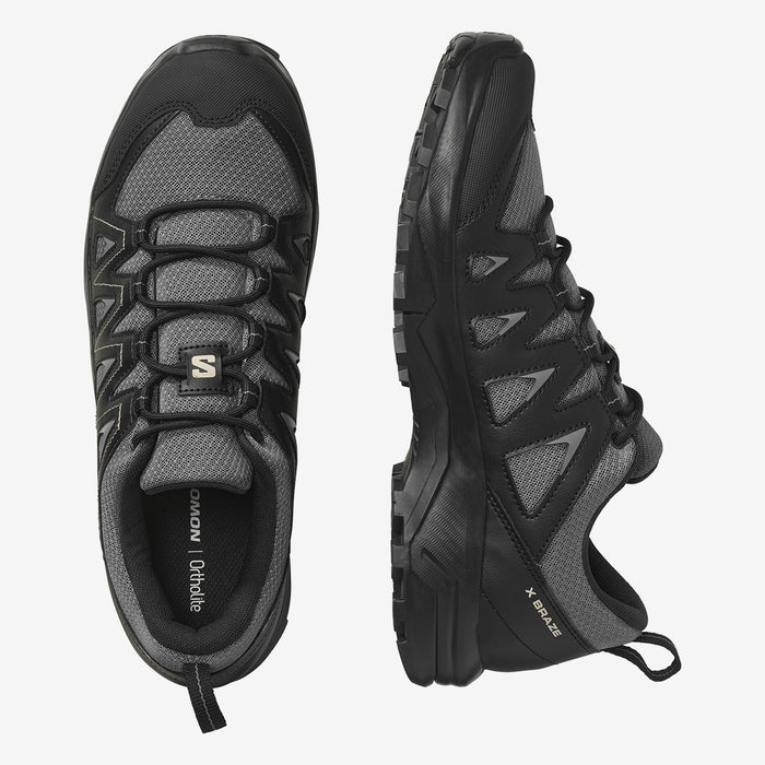 TENIS X BRAZE MASCULINO PRETO/CINZA