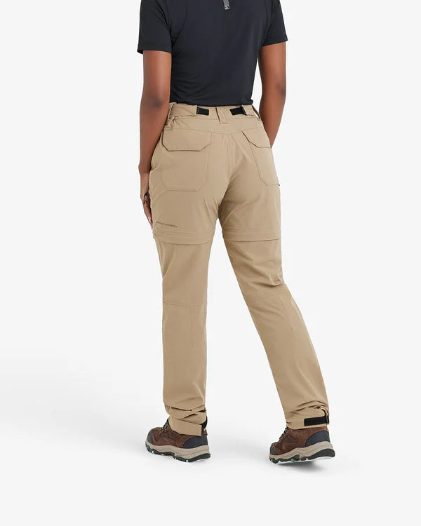 Calça conversível Galapagos Atlas Feminino Caqui
